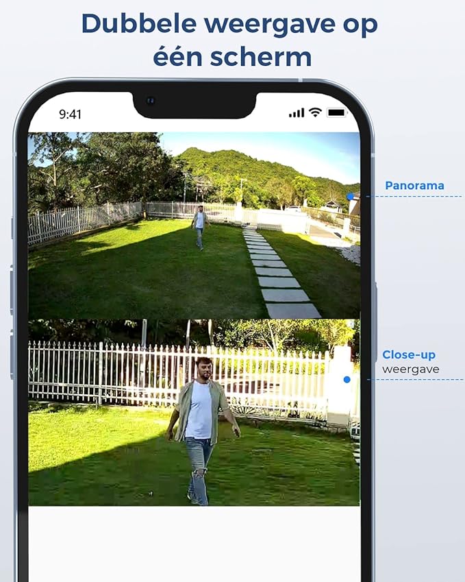 Reolink TrackMix PoE 4K Dual-Lens PTZ Camera met Motion Tracking
