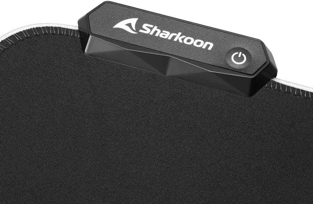 Sharkoon 1337 RGB V2 Gaming Mat Game-muismat Zwart