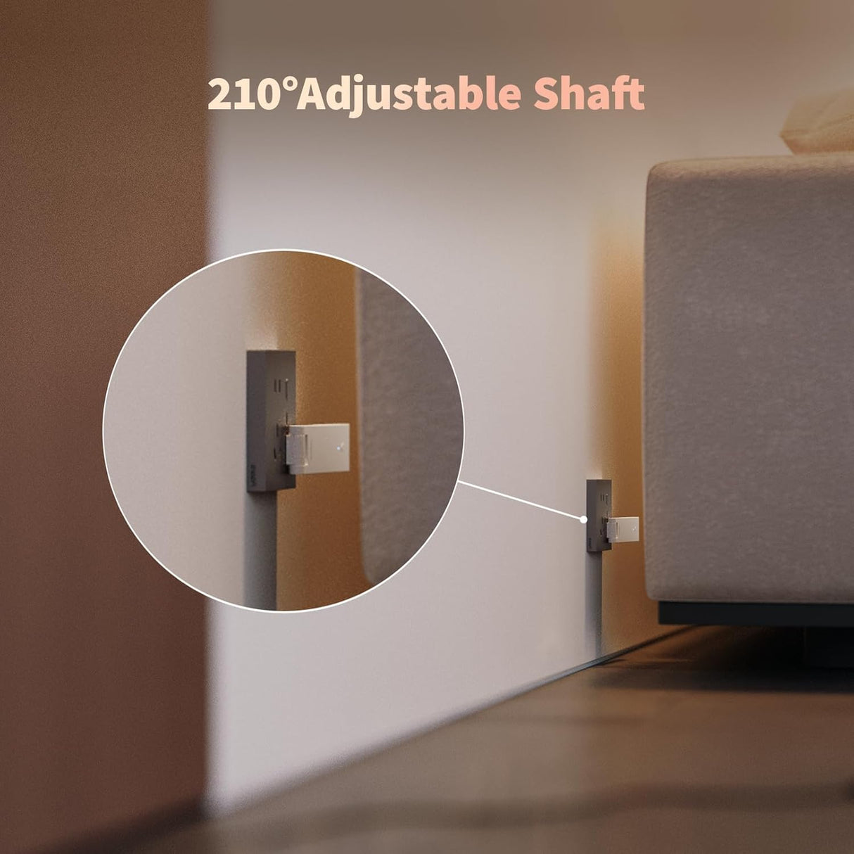 Aqara Hub M100 kan 210 graden buigen