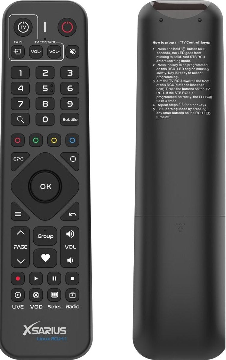 Xsarius Sniper 2 UHD 4K – Supersnelle IPTV Set-Top Box voor Ultra HD Entertainment