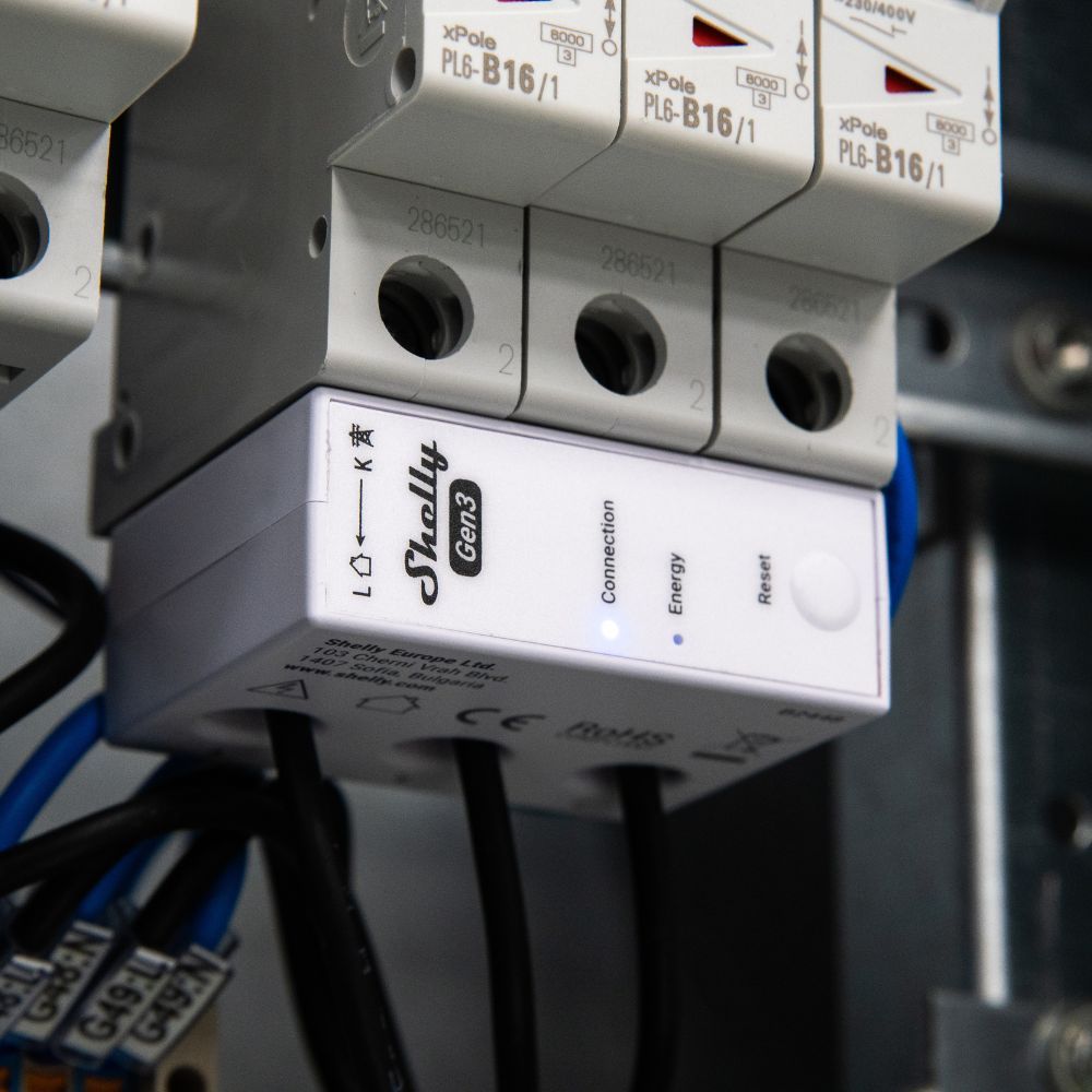 Shelly 3EM 63T | 3-Fase Energiemeter