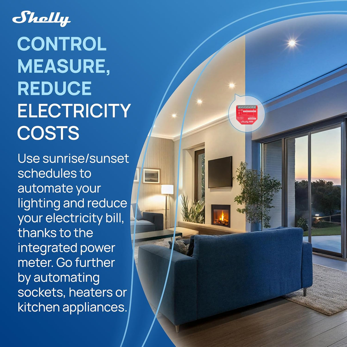 Shelly 1PM Gen4 | Smart Wi-Fi & Matter Switch with Energy Metering