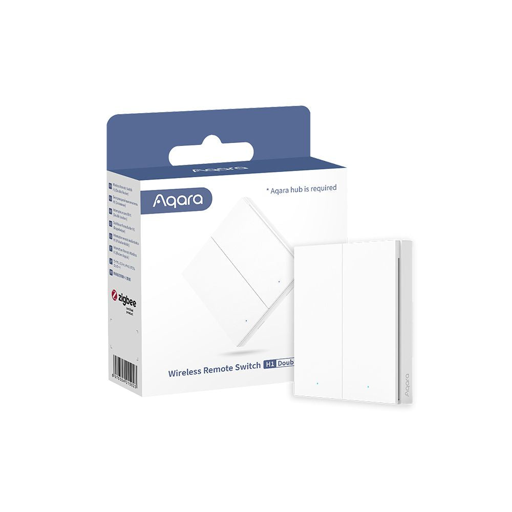Aqara Wireless Remote Switch H1 | Met 2 schakelknoppen