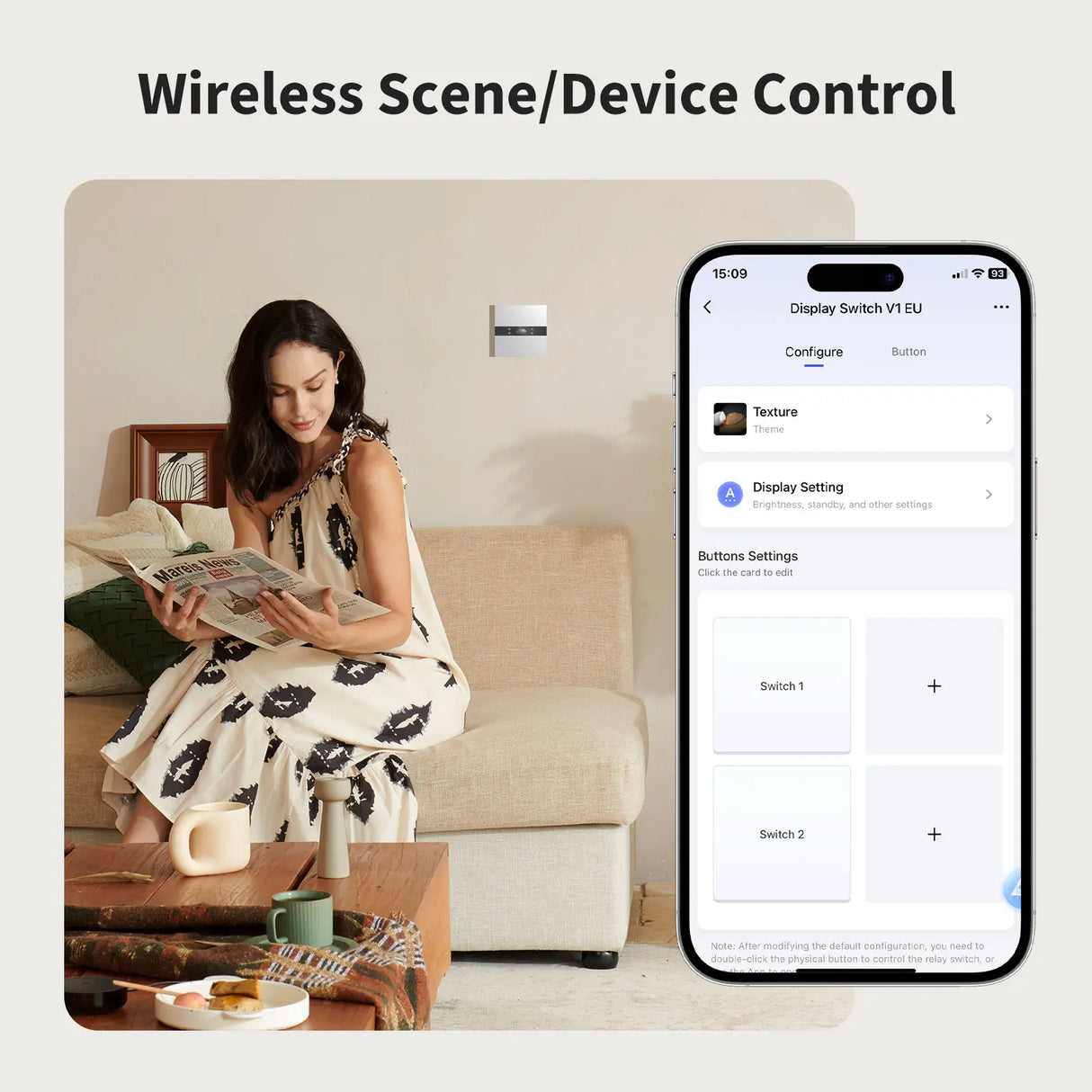 Aqara Display Switch V1 | Slimme Schakelaar met LCD-Scherm