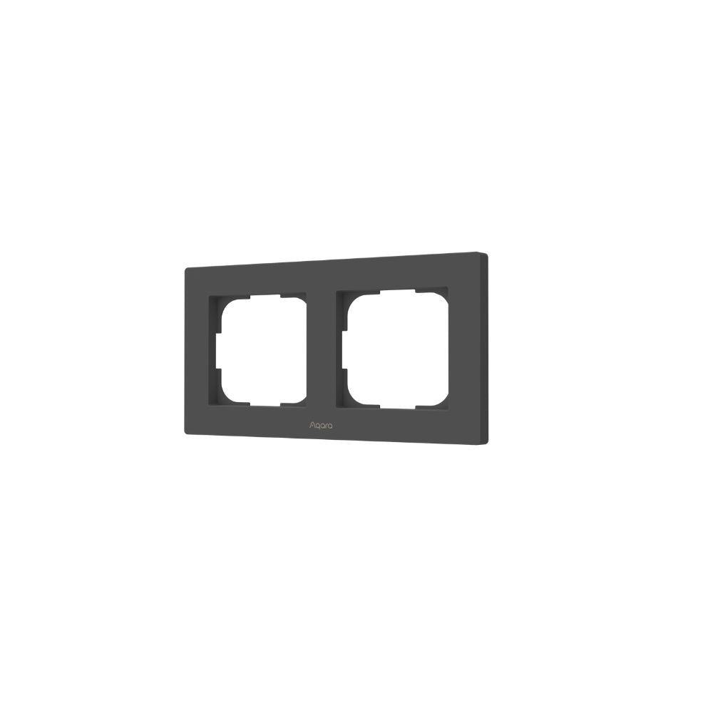 Aqara Switch Frame H2 EU 2-gang | Afdekraam voor H2 schakelaars