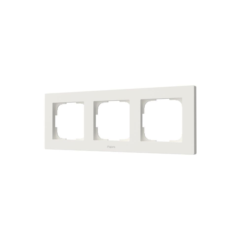 Aqara Switch Frame H2 EU 3-gang – Afdekraam voor drie H2 schakelaars