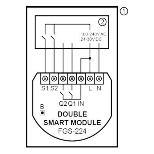 FIBARO Double Smart Module