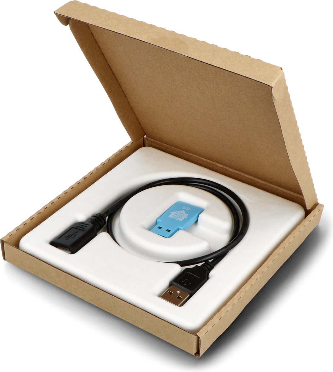 Home Assistant Connect ZBT-1 in open doos