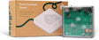 Home Assistant Green HUB met verpakking op achtergrond