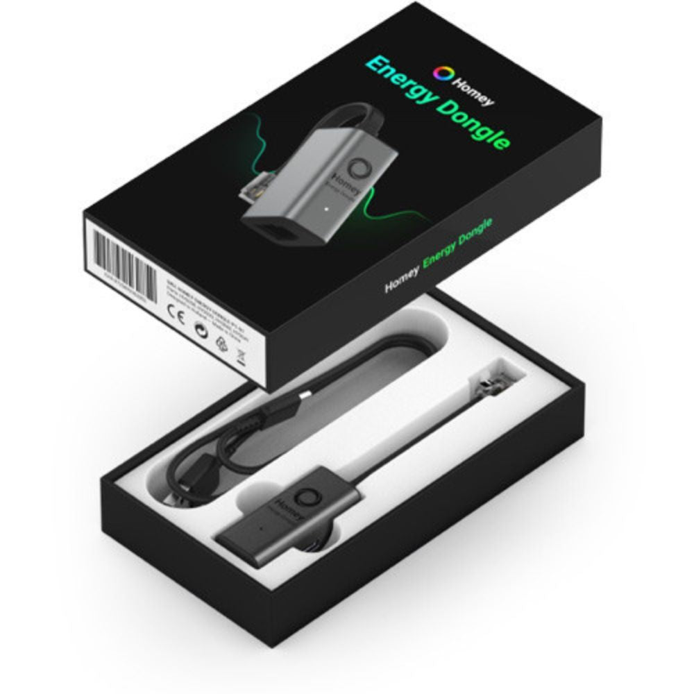 Homey Energie dongle in doos