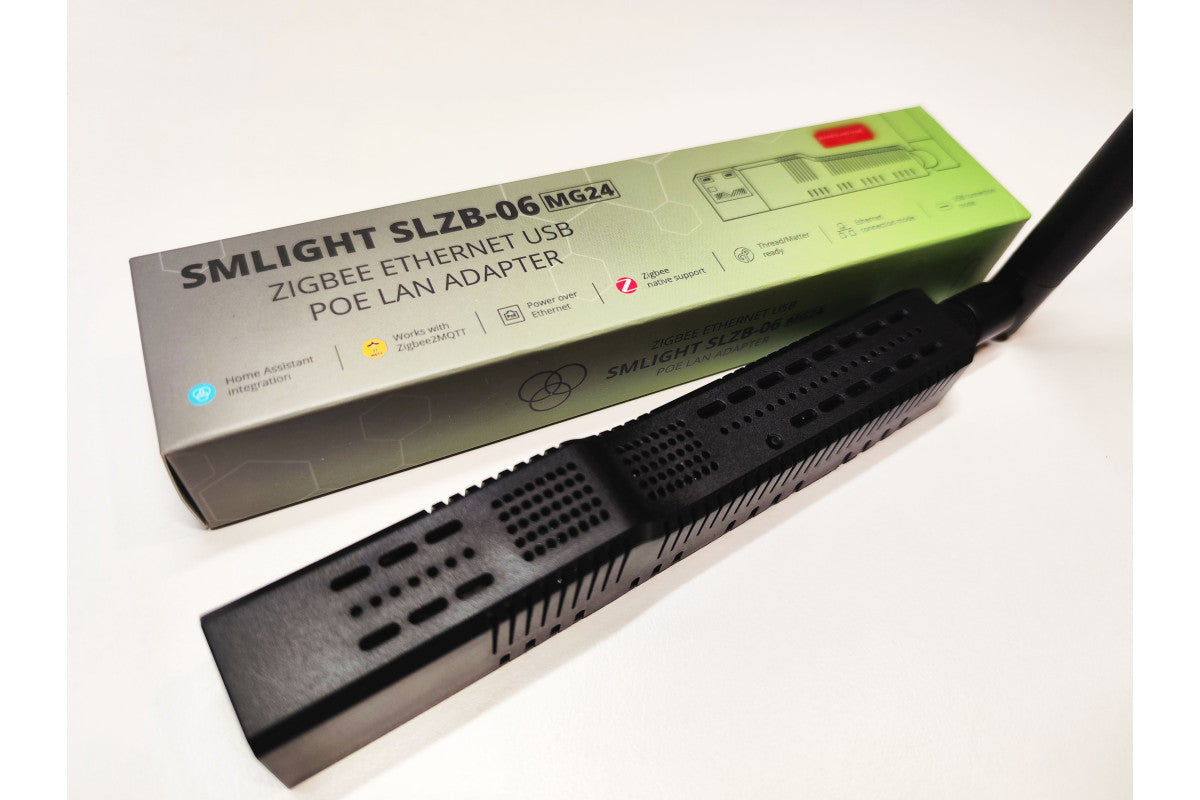 SMLIGHT SLZB-06MG24 – Zigbee Ethernet PoE Coördinator voor Home Assistant