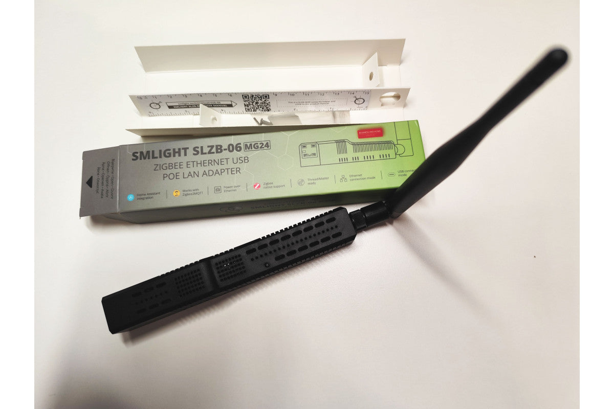 SMLIGHT SLZB-06MG24 – Zigbee Ethernet PoE Coördinator voor Home Assistant
