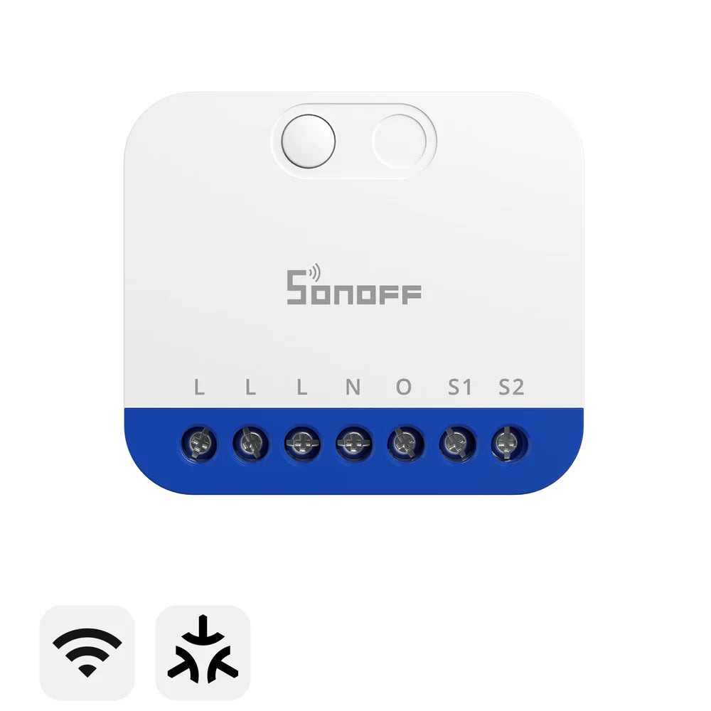 Sonoff MINI-DIM Smart Dimmer Matter over Wi-Fi Module met Energiemonitor
