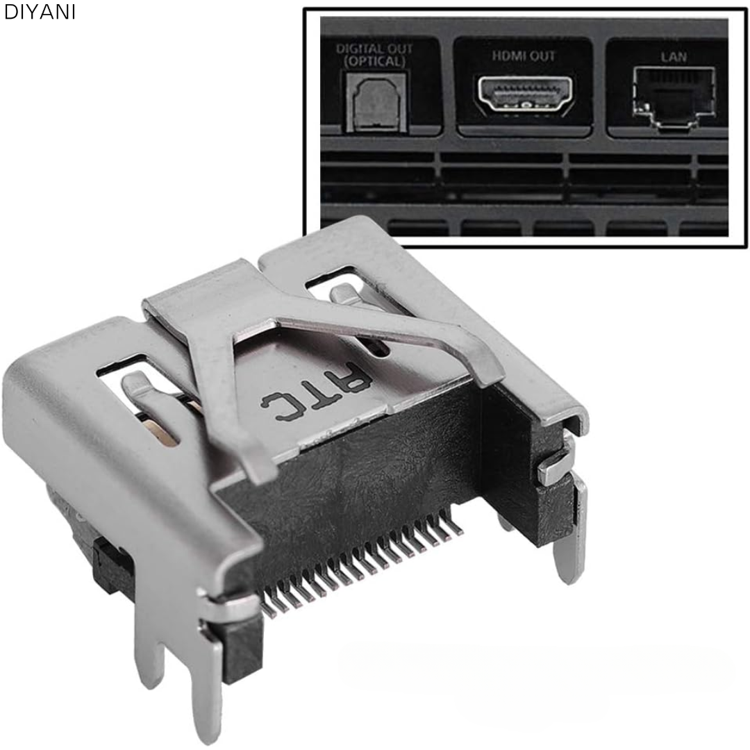 PS4 SLIM / PRO HDMI poort achterkant verstevigde model