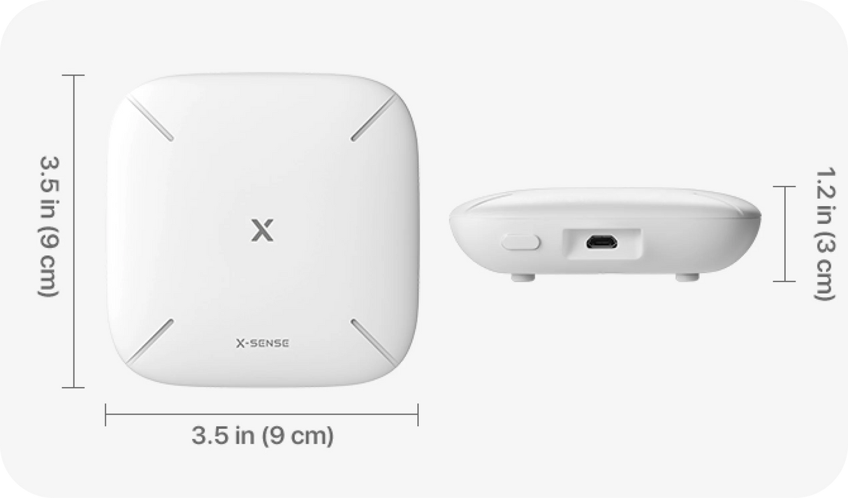 X-Sense SBS50 Base Station RF Gateway | Slimme Beveiligingshub