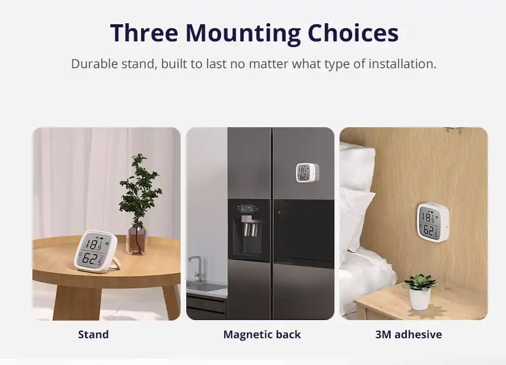 SONOFF SNZB-02D Zigbee Temperature & Humidity Sensor with Display