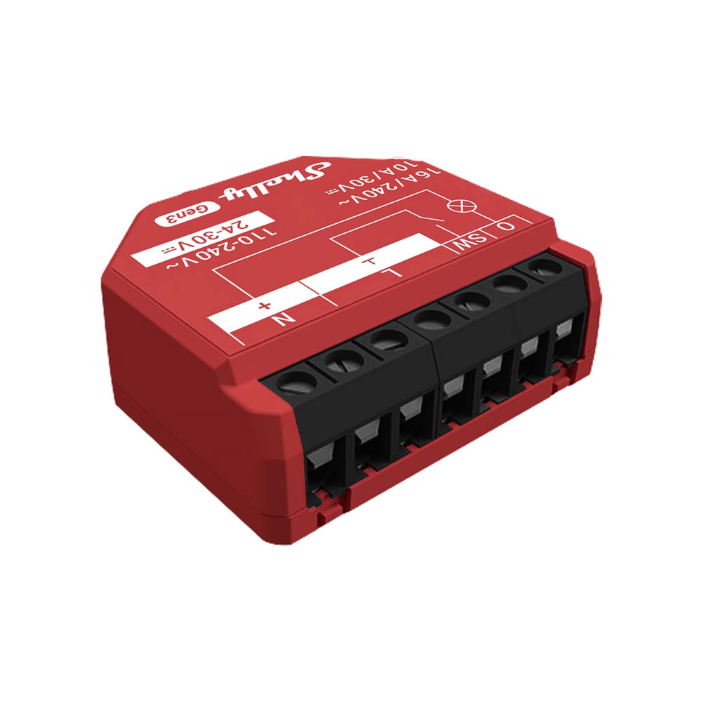 Shelly 1PM Gen3 | Wi-Fi Switch with Energy Metering