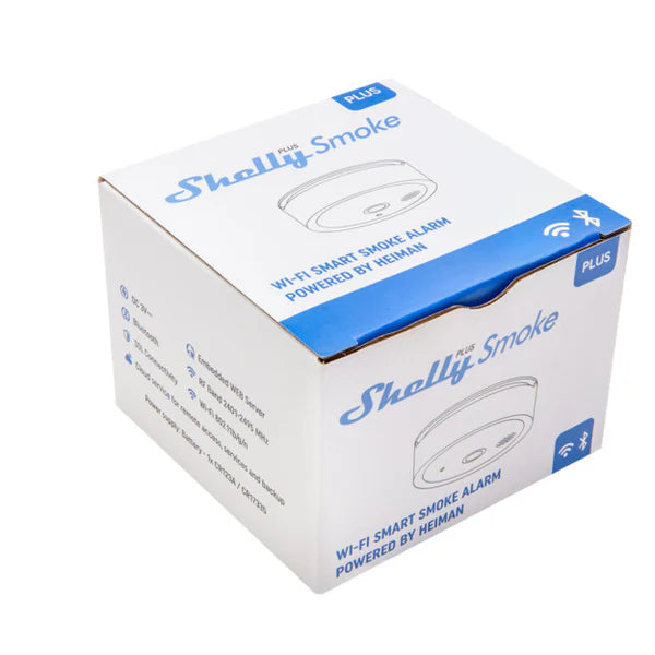 Shelly Plus Smoke Alarm – Intelligenter Rauchmelder mit WLAN