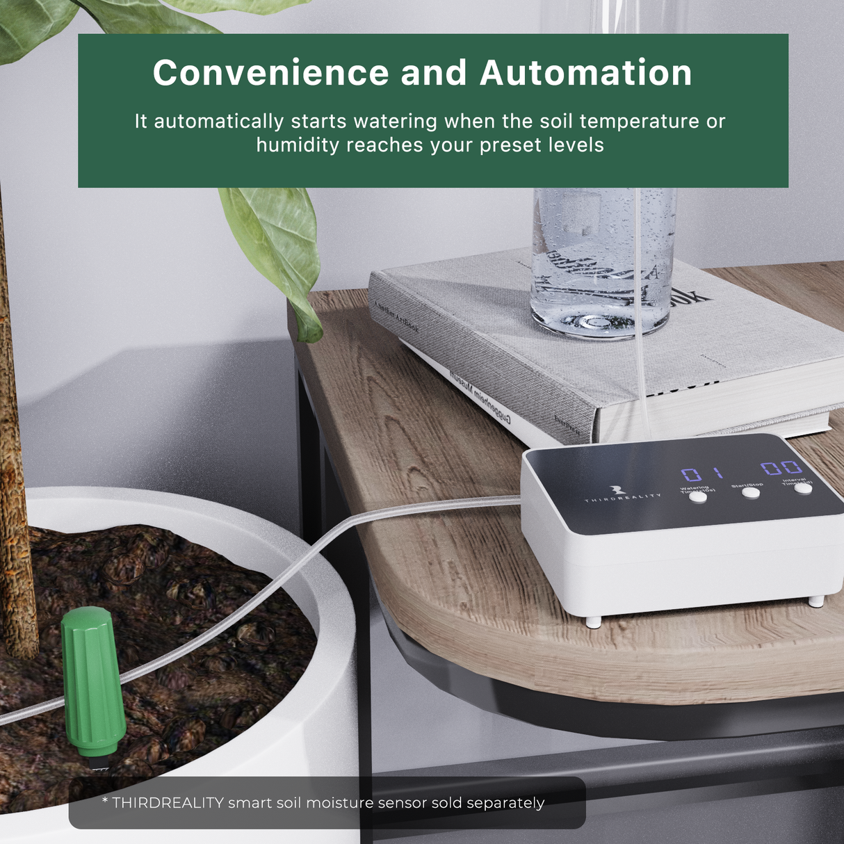 THIRDREALITY Smart Watering Kit - Automatisch Bewatering Potplanten