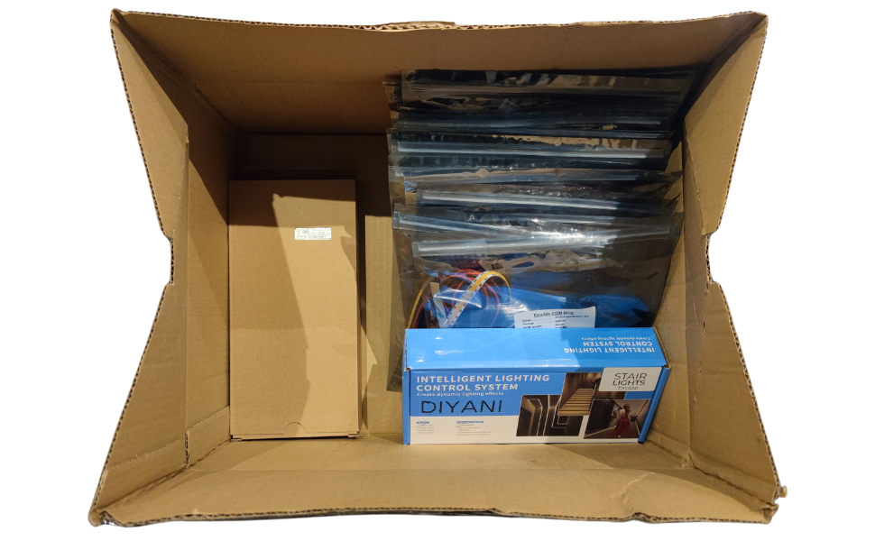 Dynamische Trapverlichting DIY Set | 100 cm breed | maximaal 16 treden