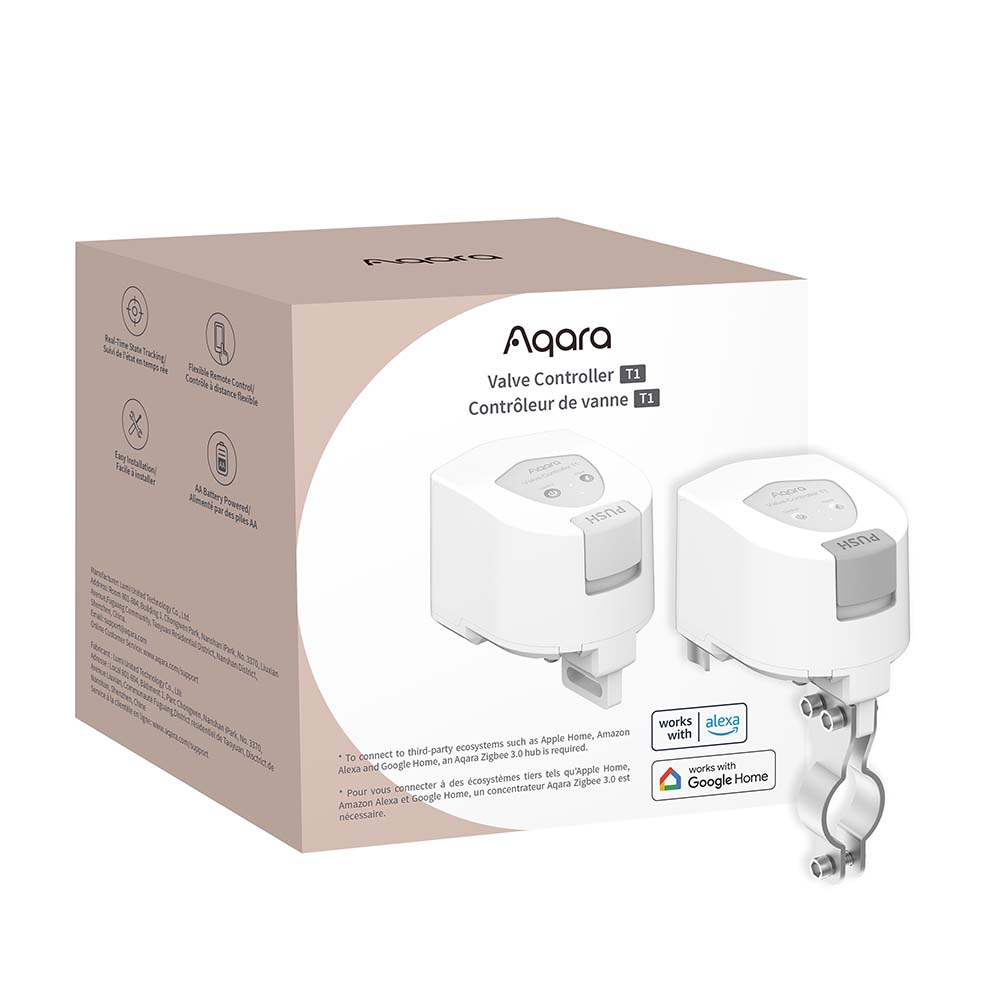 Aqara Valve Controller T1 – Slimme Waterafsluiter