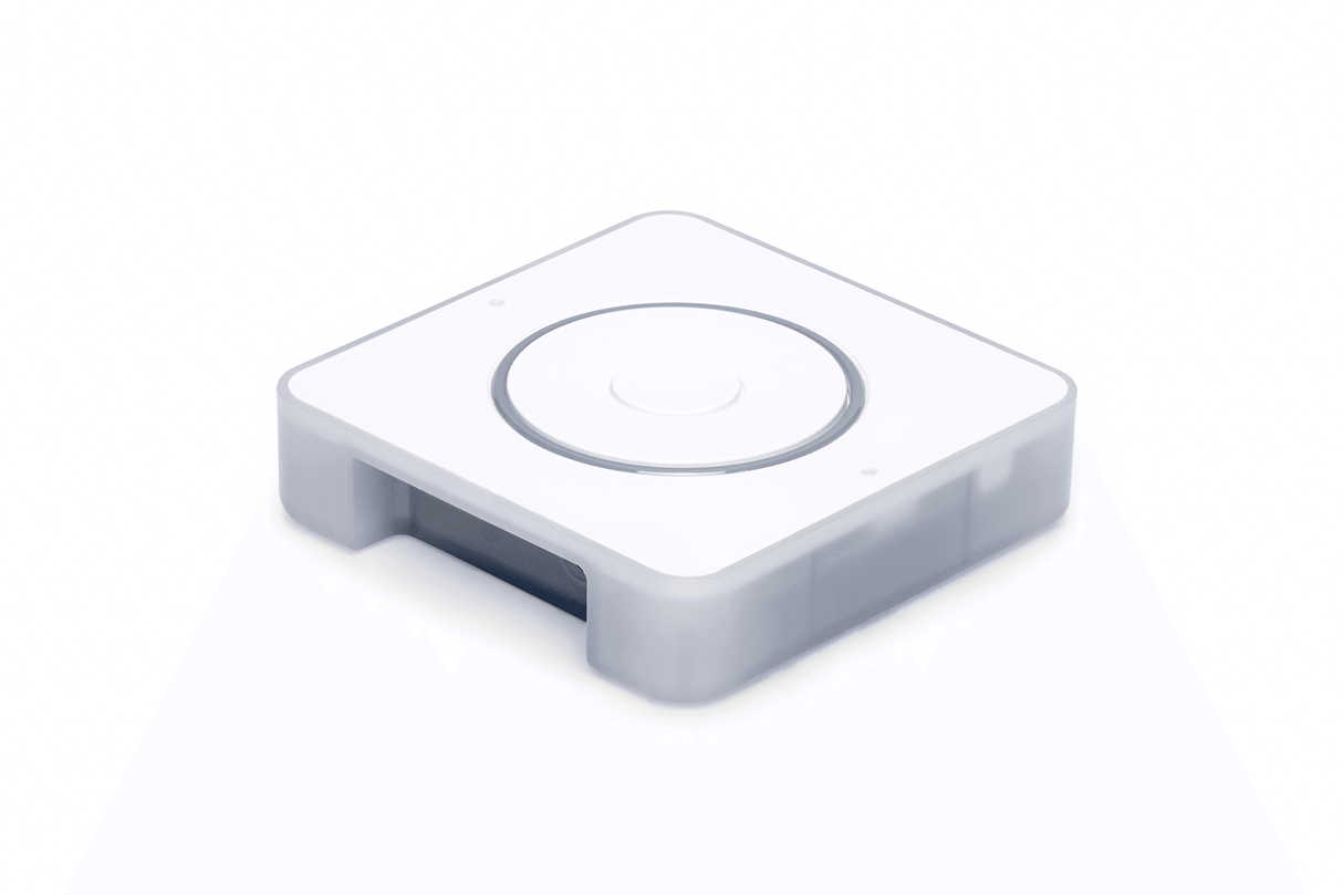 Achterzijde van de Home Assistant Voice preview.