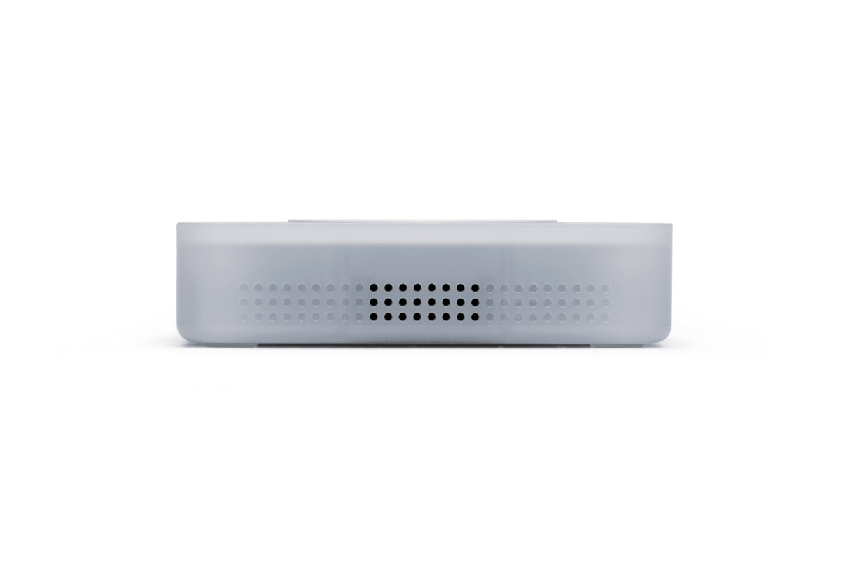 Zijkant van de Home Assistant Voice preview spraak assistent.