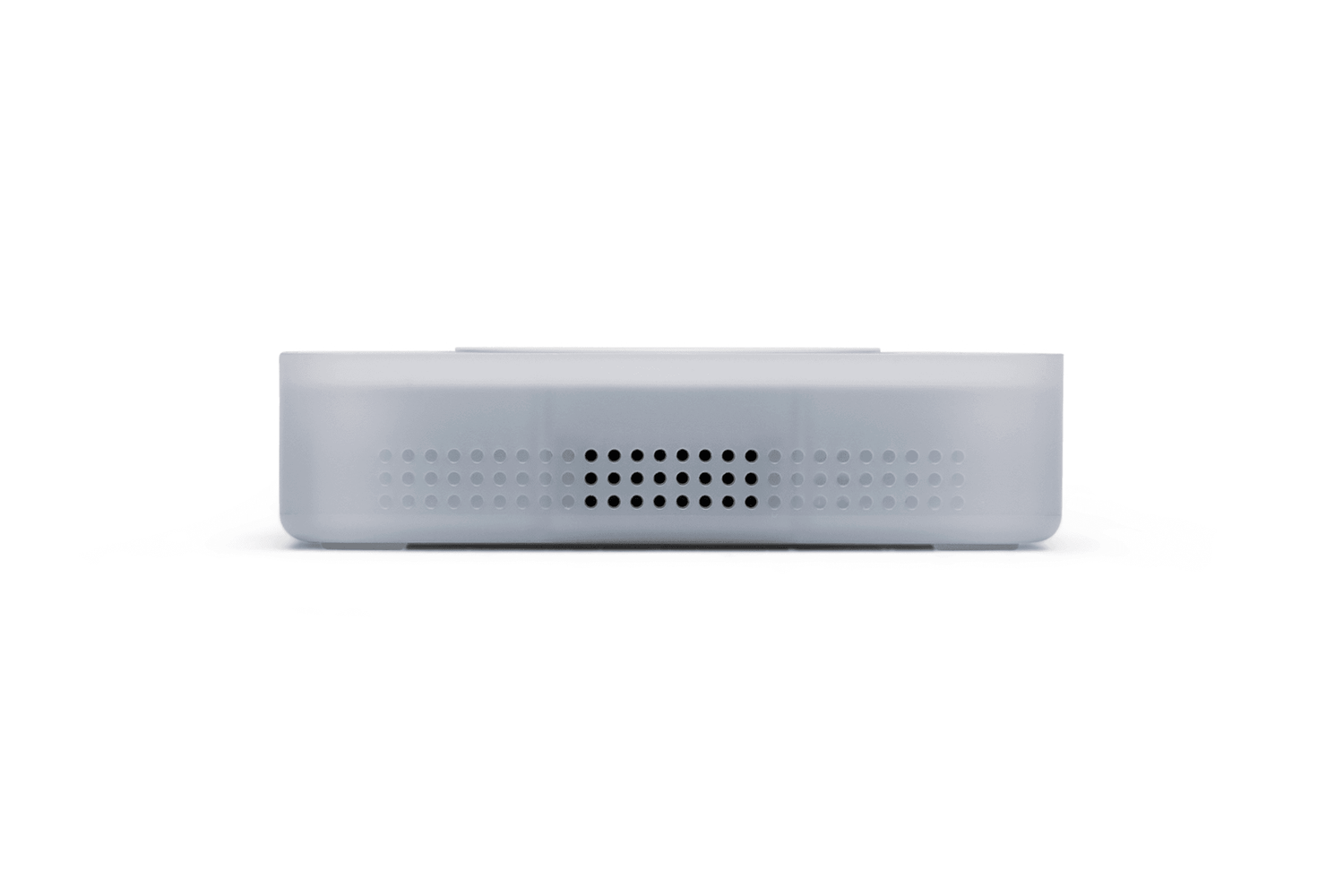 Zijkant van de Home Assistant Voice preview spraak assistent.