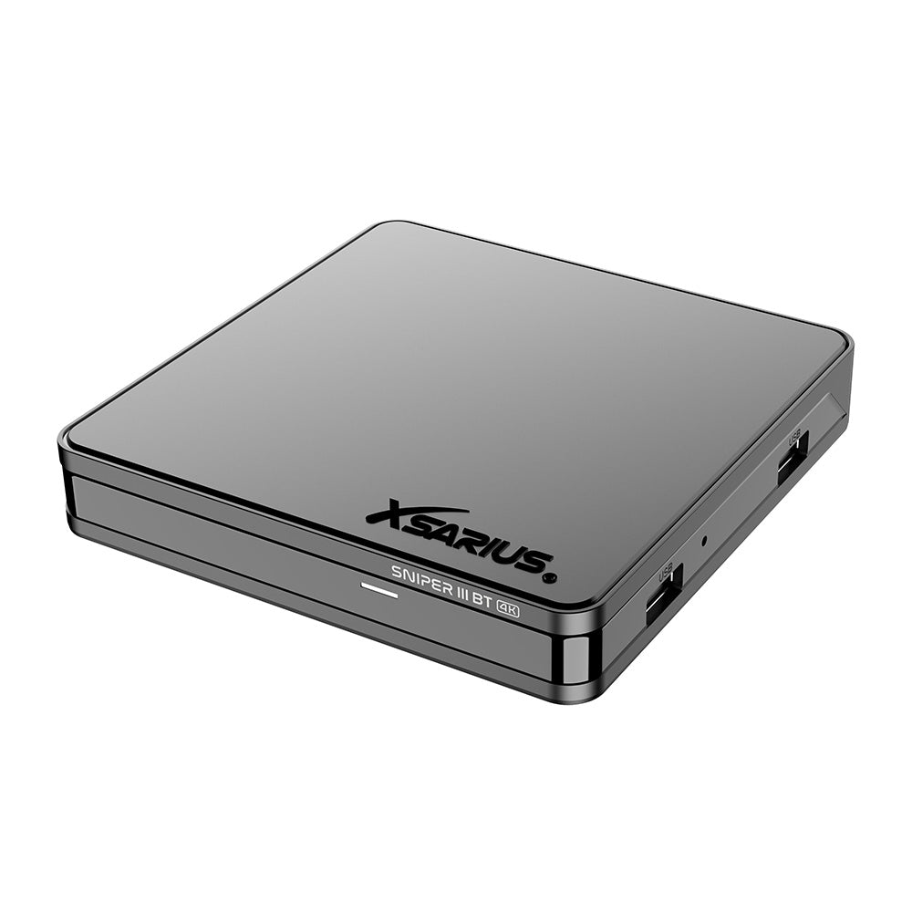 Xsarius Sniper 3 BT | UHD 4K | Linux OTT Mediastreamer | Bluetooth Versie