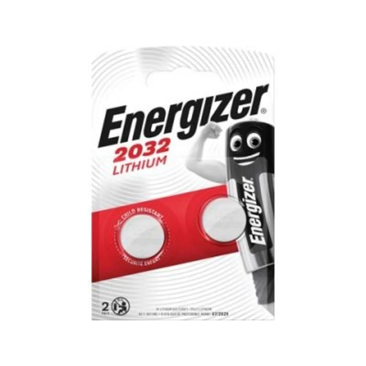 CR2032 Premium 3V Button Cell Battery (2-Pack) | Energizer