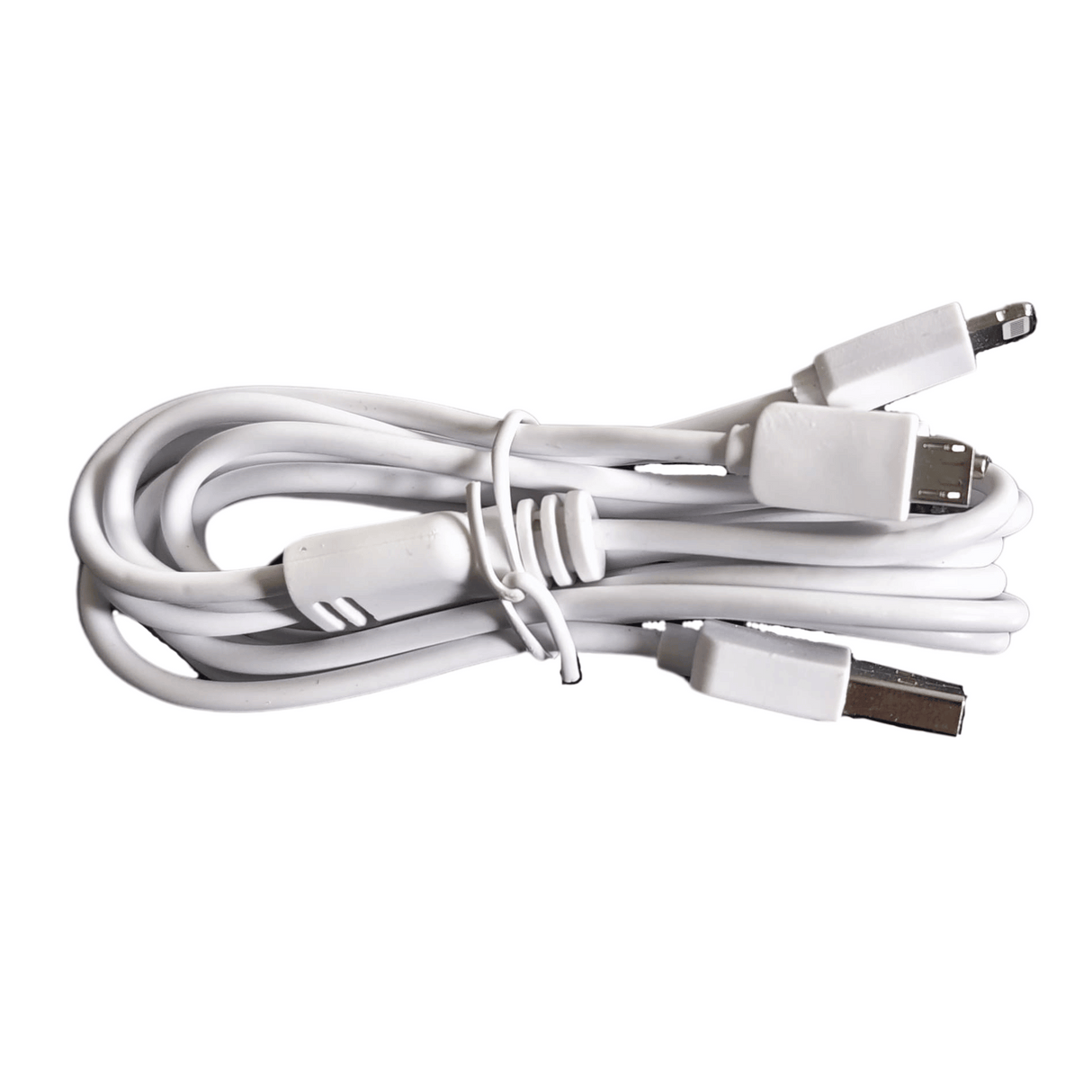 Multifunctionele USB-Kabel 150 cm – USB-C, Micro-USB & Lightning