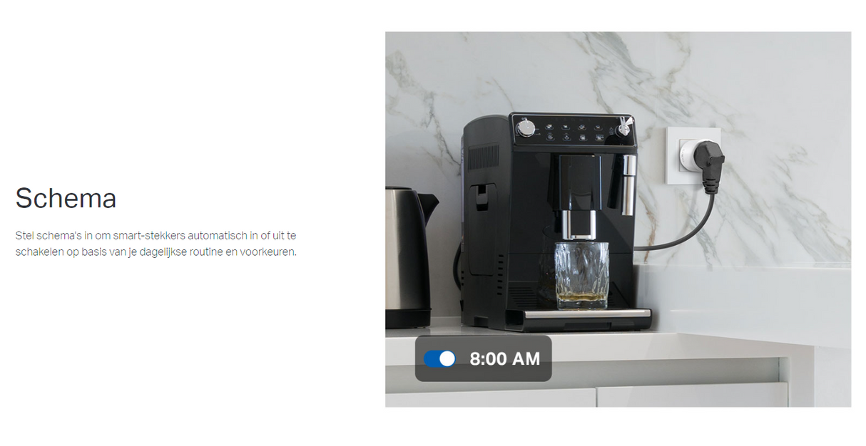 Tapo P115 Mini | WiFi | met stroommeting | 3680W - 16A | Type F (EU)