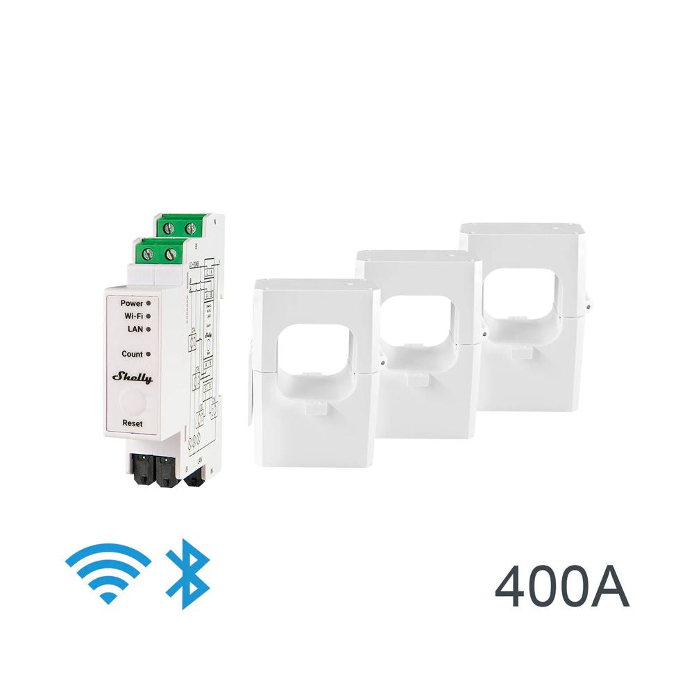Shelly Pro 3EM-400 | 3-Fase Energiemeter