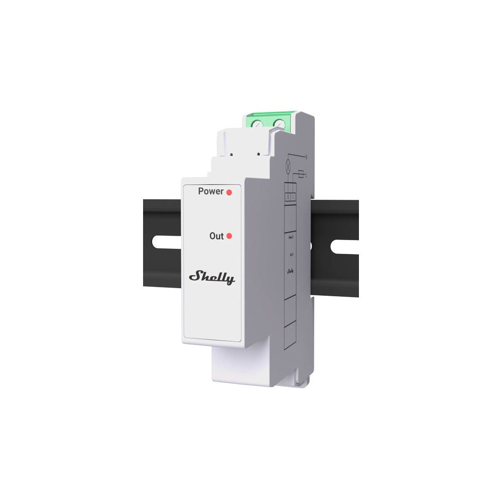 Shelly Pro 3EM Switch Add-on | Voor Contactor Aansturing
