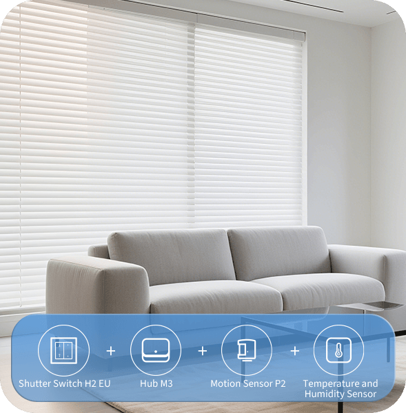 Aqara Shutter Switch H2 Kit – Slimme Rolluikschakelaar | EU