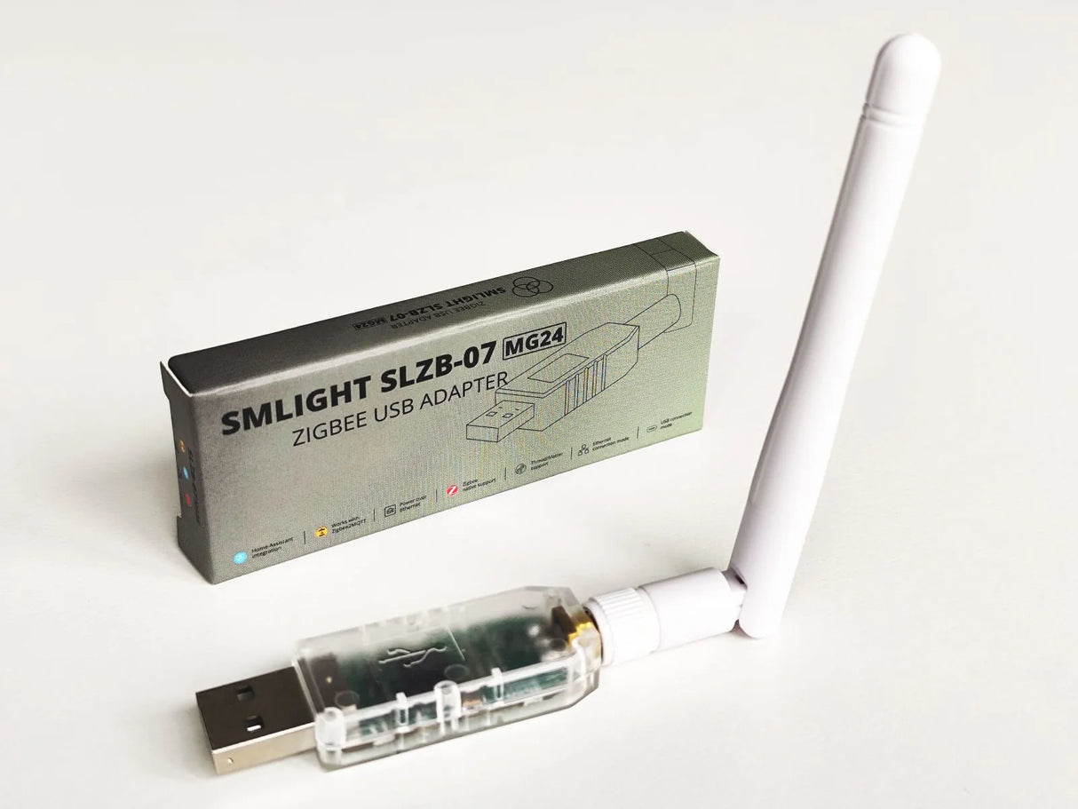 SMLIGHT SLZB-07MG24 Zigbee USB Coordinator met EFR32MG24 voor Home Assistant