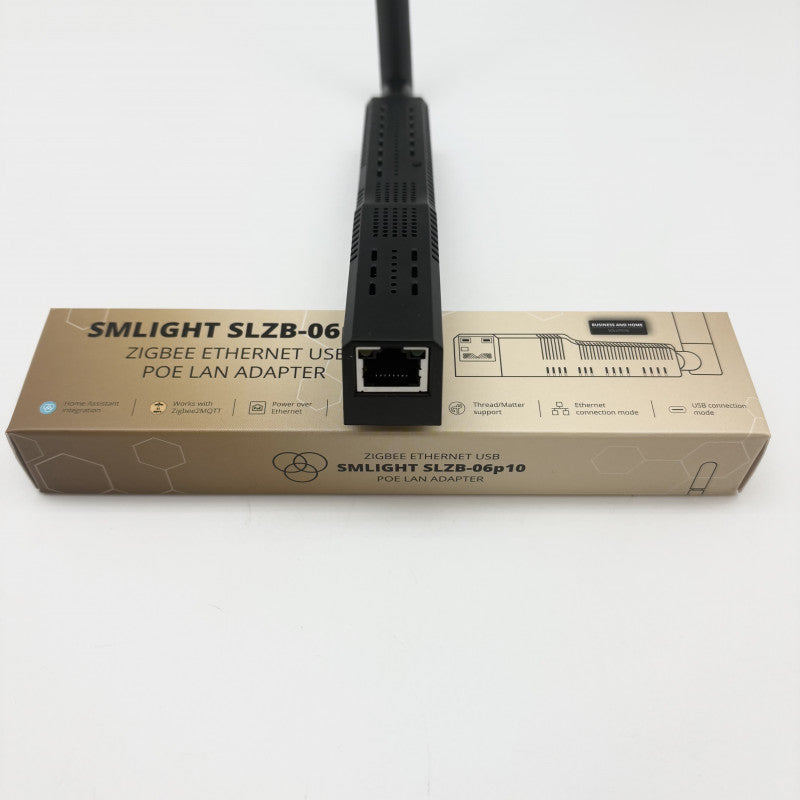 SMLIGHT SLZB-06p10U | Ethernet PoE & Wi-Fi Zigbee 3.0 of Thread Coördinator
