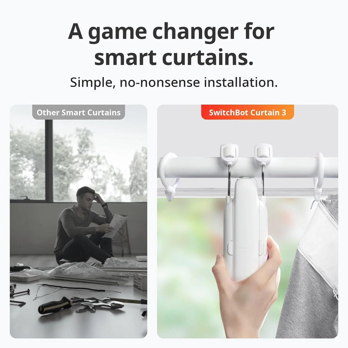 SwitchBot Curtain 3 | Slimme Automatische Gordijnopener