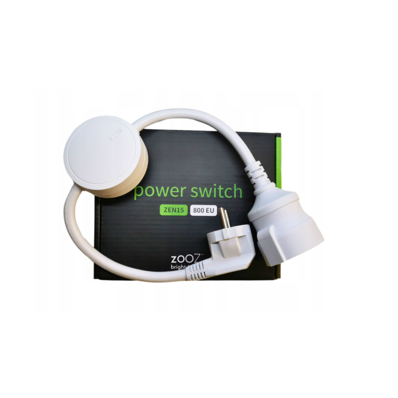 Zooz Smart Switch with Energy Metering (10A/2100W) | ZEN15 | Z-Wave Plus 800 EU Series