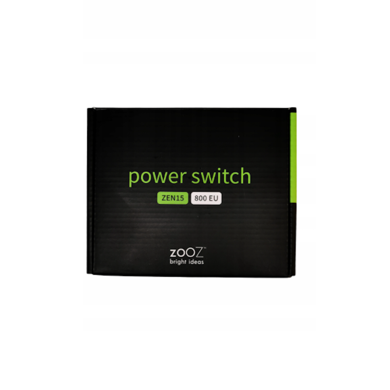 Zooz Smart Switch with Energy Metering (10A/2100W) | ZEN15 | Z-Wave Plus 800 EU Series