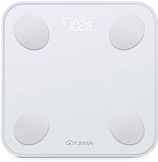 Retourdeal : Yunmai Mini 2 Balance - Lichaamsanalyseweegschaal - Wit