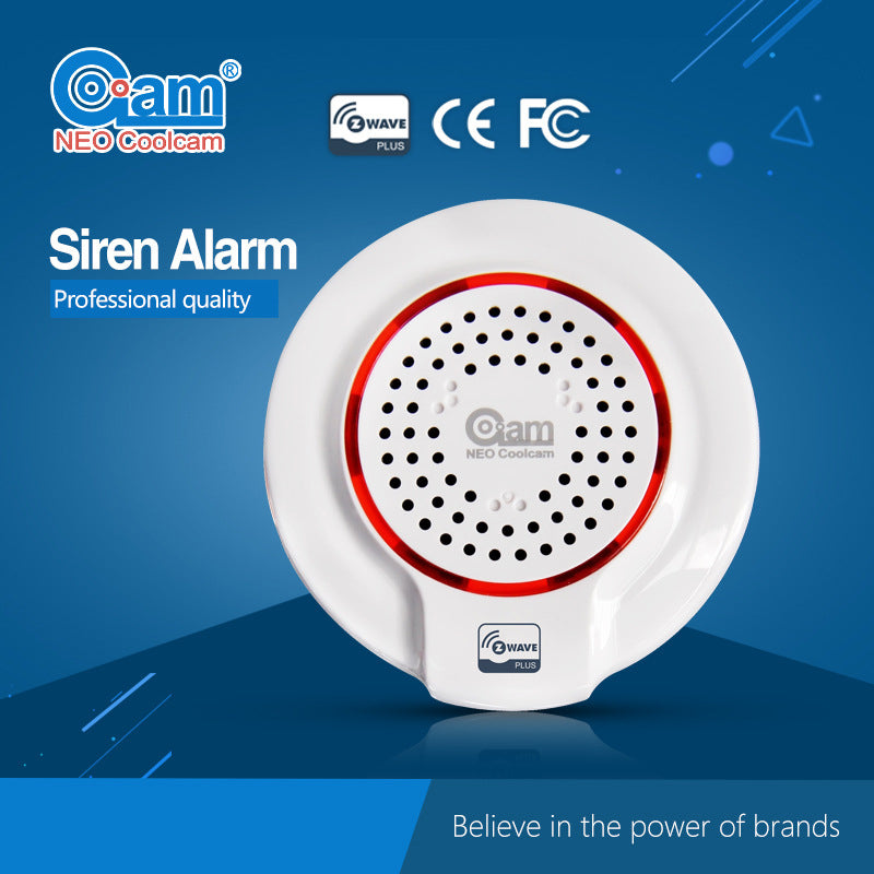 NEO Coolcam Alarm & Sirene – Kompakte Z-Wave Plus Sirene
