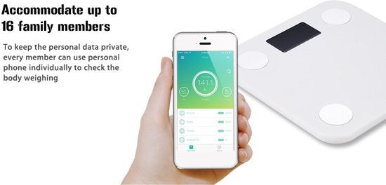 Rückkaufangebot: Yunmai Mini Smart Körperanalysewaage – Bluetooth & App