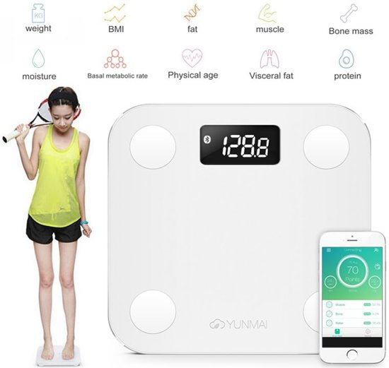 Rückkaufangebot: Yunmai Mini Smart Körperanalysewaage – Bluetooth & App