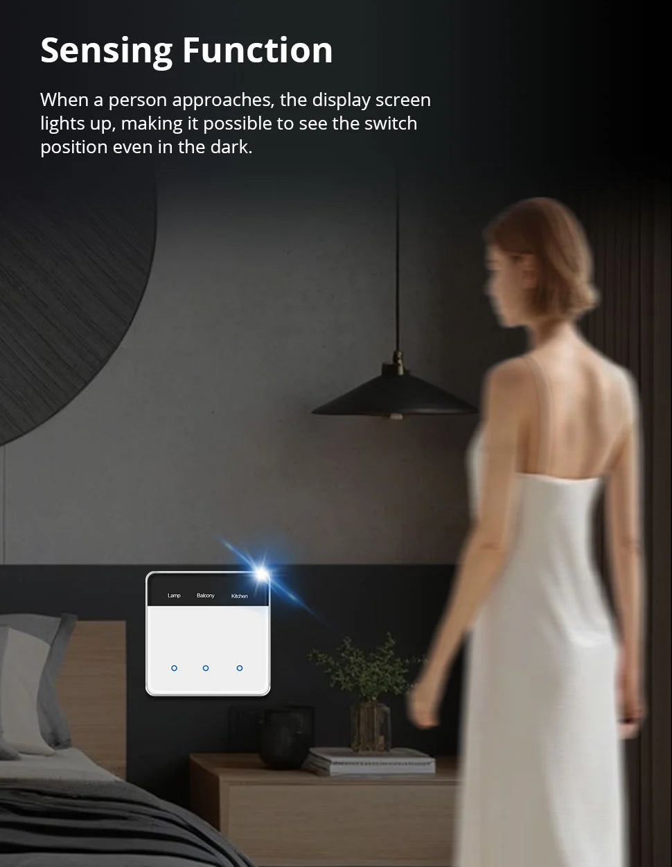 Zemismart ZM206 | Matter WiFi Wandschakelaar met Display