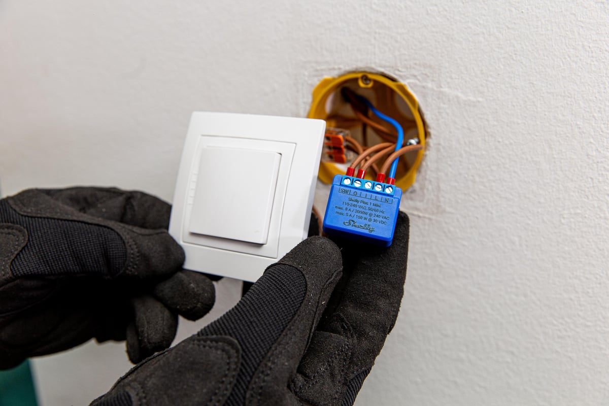 Shelly 1 Mini Gen3 | WiFi Smart Relay (1 Kanaal, 8A)