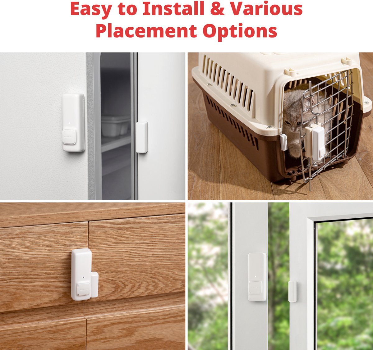 SwitchBot Contact Sensor | Door and Window Sensor with Motion Detection