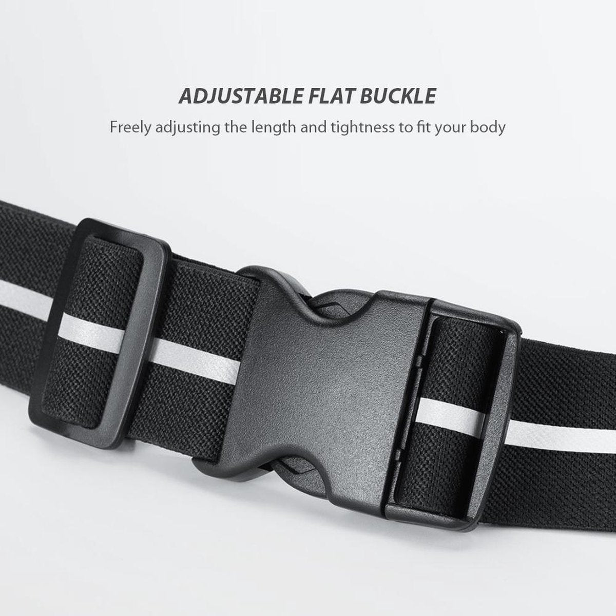 Yunmai Hardloopband – Reflecterend, Waterbestendig & Verstelbaar Running Belt