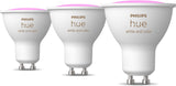 Philips Hue White & Color Ambiance Bluetooth GU10 3-pack | 400 lumen
