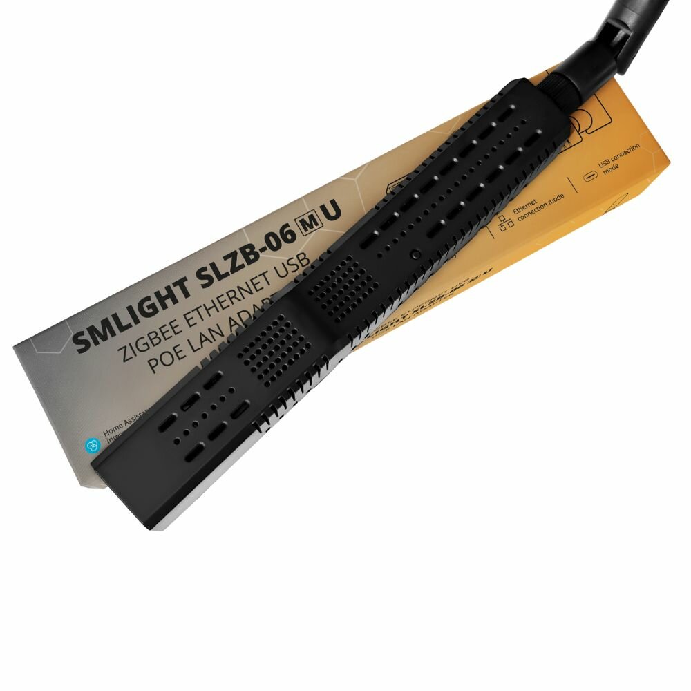SMLIGHT SLZB-06MU MG21 – Zigbee Ethernet PoE Coördinator voor Home Assistant